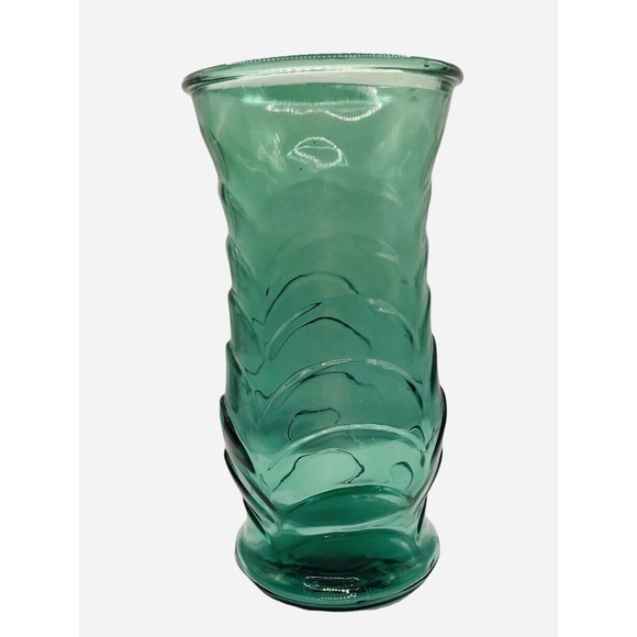Mid Century Vintage E. O. Brody Co. Emerald Green Vase - Picture 2 of 6